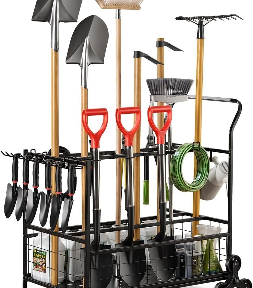 Garden Tool Storage Cart